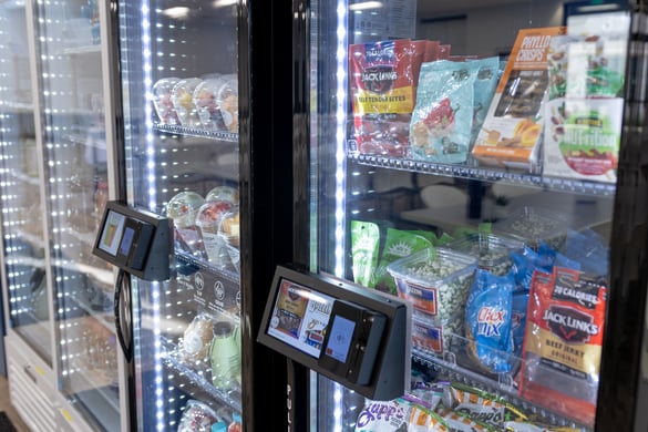 HHS' Micro Markets use Byte technology to power kiosks delivering fresh food options.