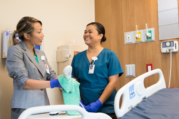 hospital cleaning process training
