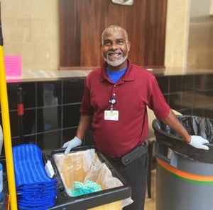 HHS EVS Worker Reggie Tyson