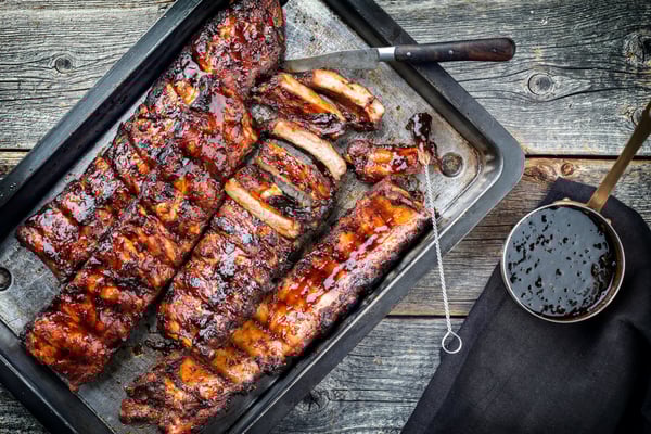 baby back ribs with marinade